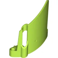 Technic Panel Fairing #23 Large Short, Small Hole, Side B / Lime