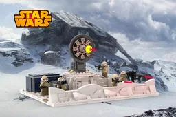 SW Episode 5 Battle on Hoth Rebel trench with the laser 1.4 FD P-Tower