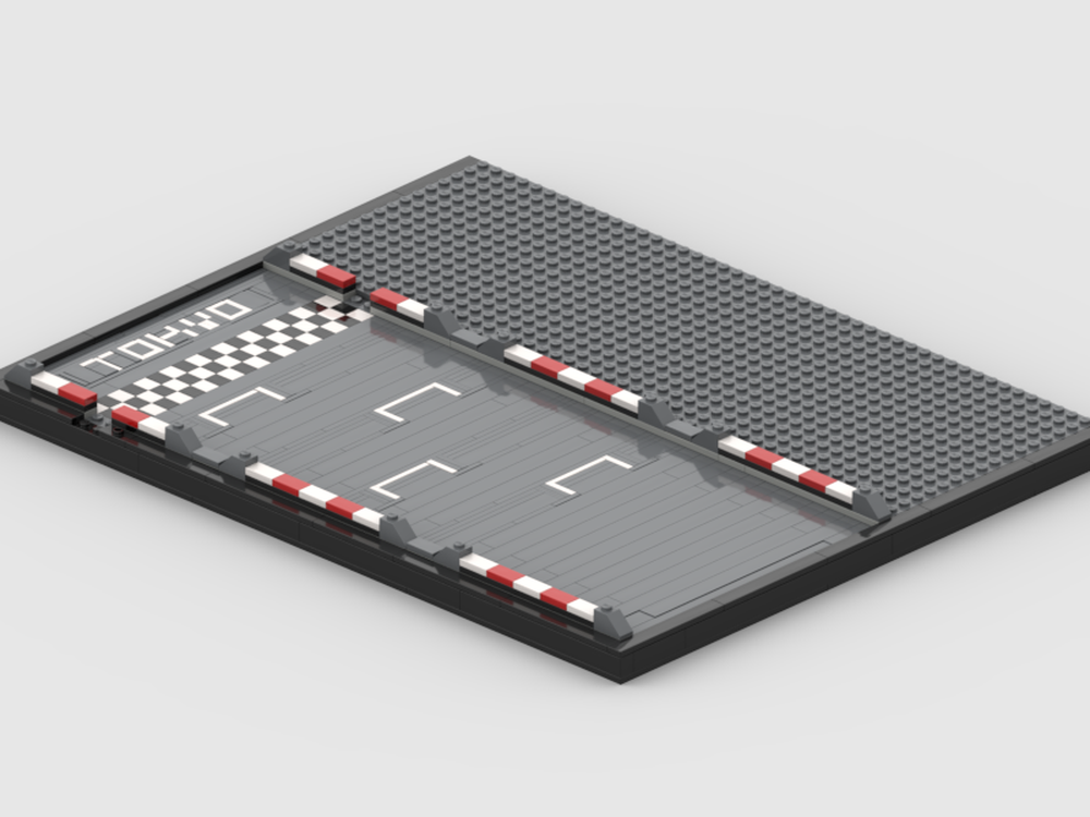 Lego Display for Lego Set 8679 Tokyo International Circuit