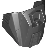 Large Figure Limb Cover, Armor, Knee / Shoulder / Black