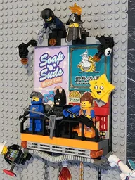 LEGO Movie 2 Themed Billboard (Fairy Door / Postcard)