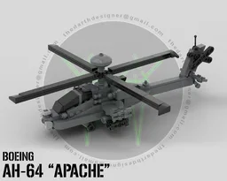 Boeing | AH-64 APACHE - 1:70 Scale