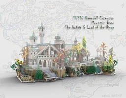 Mountain Base ONLY for MOC-149444 Rivendell Extension