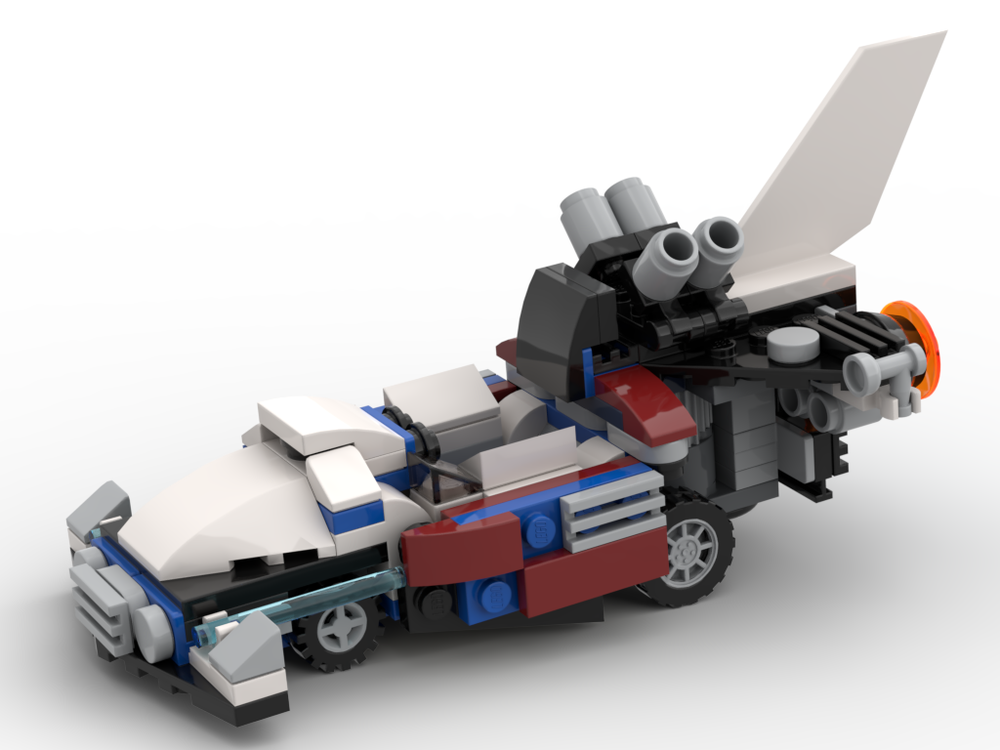 Lego 31091 Steampunk Rocket Car