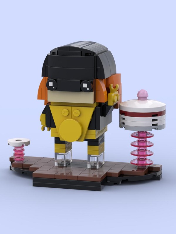Lego Jean Grey aka Marvel Girl - X-men 1963 Brickheadz