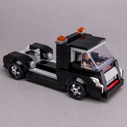 76912 Black Truck