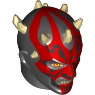 Large Figure Head Darth Maul / Black