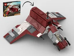 Republic Attack Shuttle Alternate Build Using Set 75354