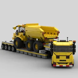 Construction Heavy Low-Loader