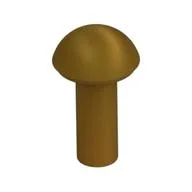 Bar 1L with Rounded End / Pearl Gold