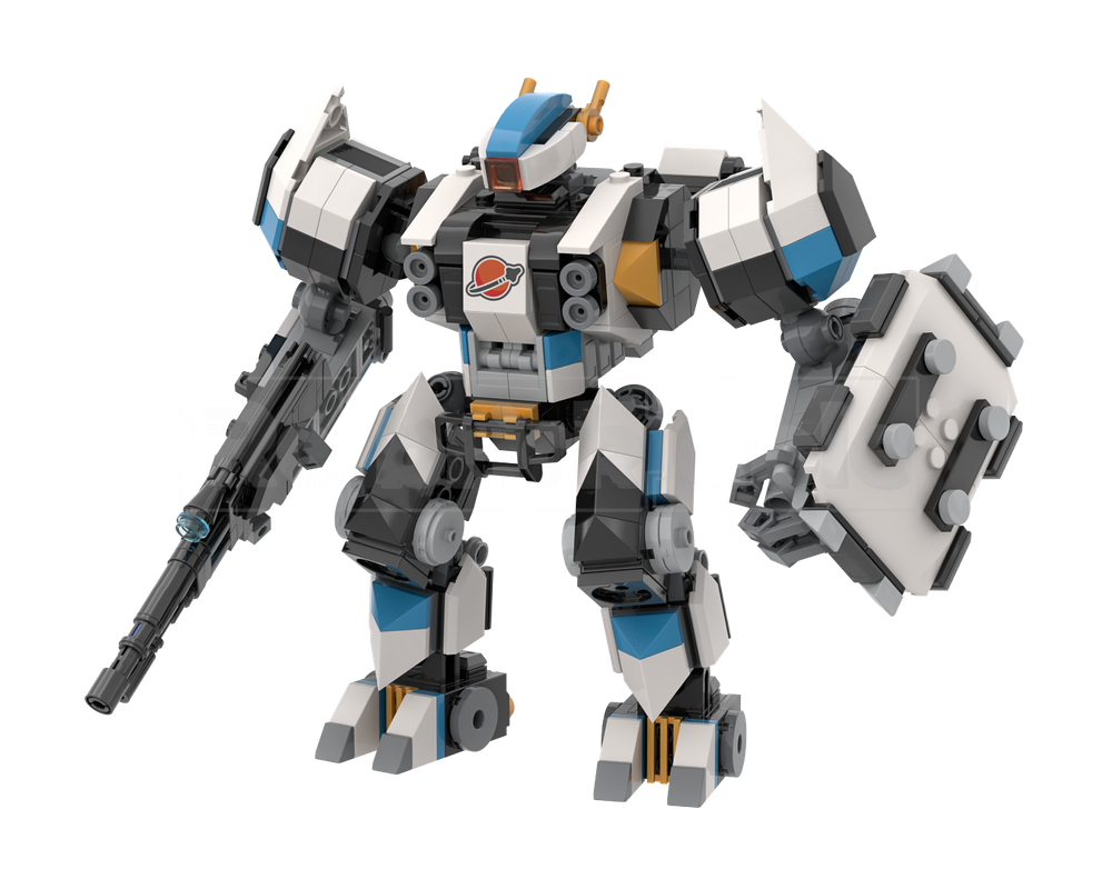 Lego Heavy Space Defense Mech - (MOC-214819 Modification)