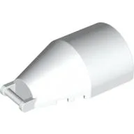 Windscreen 7 x 4 x 2 Round with Handle / White