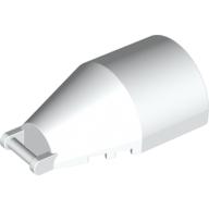 Lego Windscreen 7 x 4 x 2 Round with Handle / White