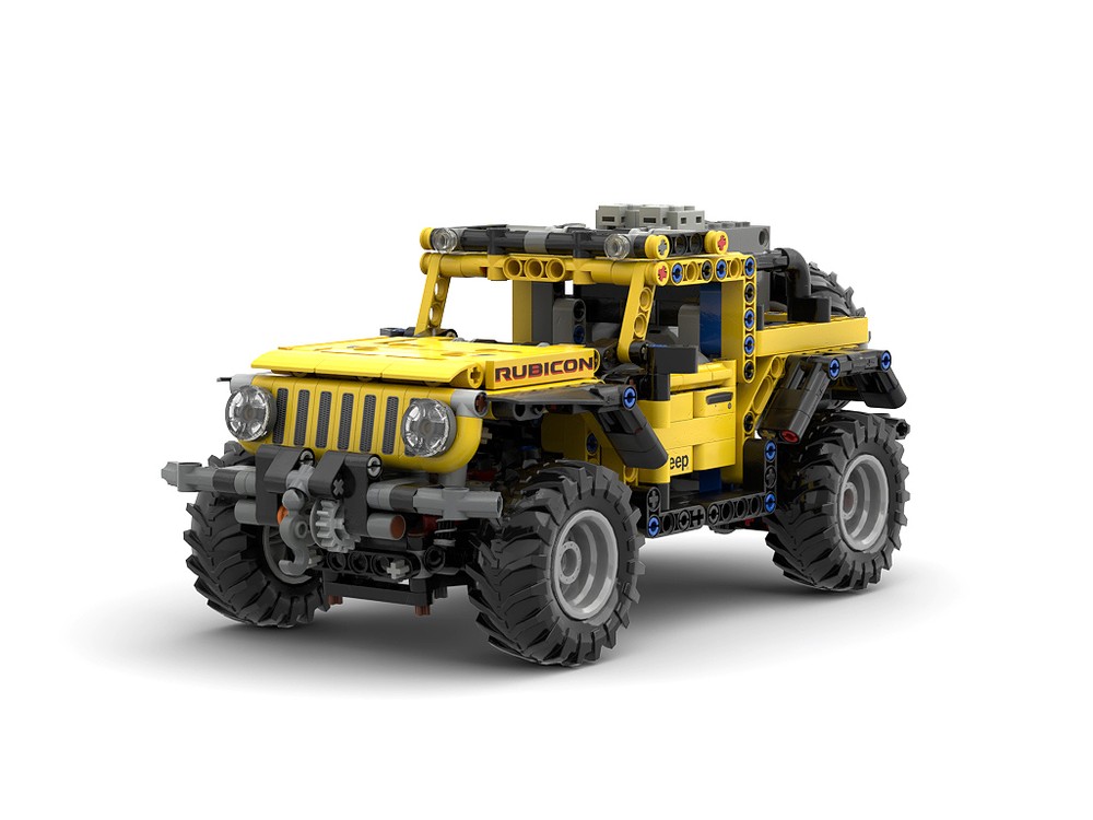 Lego 42122 Jeep® Wrangler Full Time 4x4 RC MOD