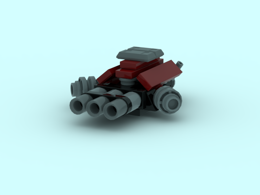 Lego Ferrari V8 twin-turbo engine used in the Ferrari F40