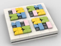 Sudoku 4x4 in 2x2 numbers