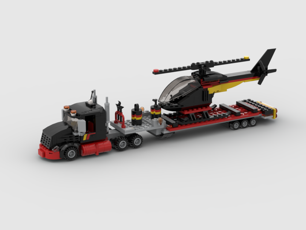 Lego 2021 Modernized 6357-1 Stunt 'Copter N' Truck