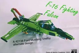 F-16 Fighting Falcon (42138 Ford Mustang Shelby)