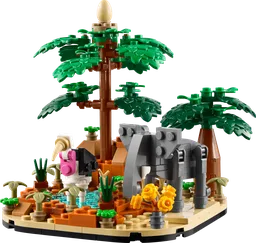 African Savanna Diorama