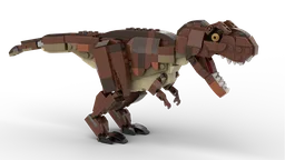 T. Rex Minifigure Scale