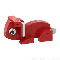 Red Bunny Mascot