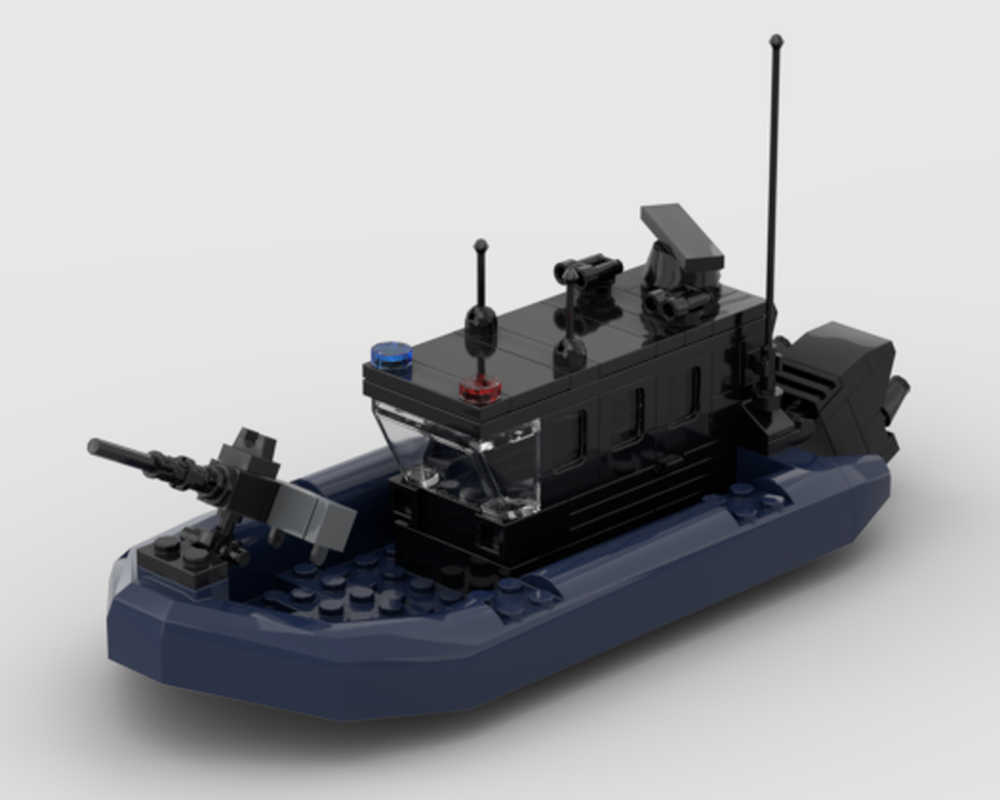 Lego Police Patrol Boat