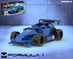 Formula 1 - Lego 76902 alternate build 3