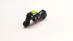 Tiny Lime Motorcycle