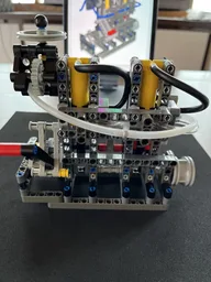 Lego Pneumatic Launch Engine
