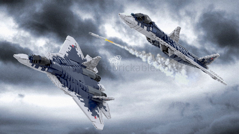 Lego 1:35 Scale Su-57 Felon