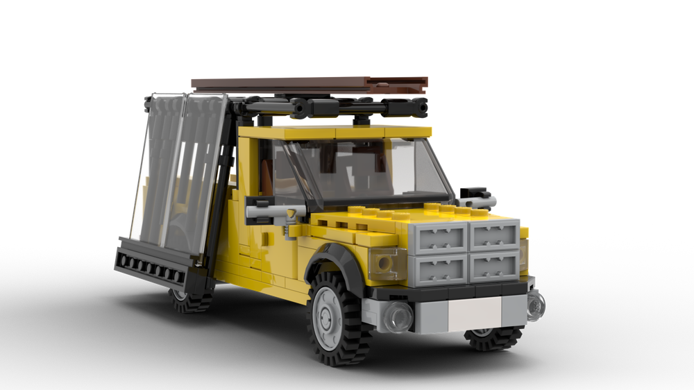 Lego Dodge Ram 1500 Glass Truck