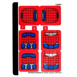 Sticker Sheet for Set 76146-1 / [No Color/Any Color]
