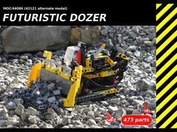 42121 alternate - Futuristic Dozer