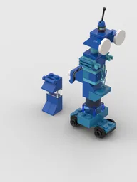 Skateboard Jetpack Robot