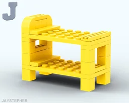 Basic Yellow Bunk Beds