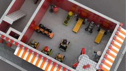 Modular Building "Gym with Apartement"