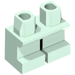 Legs Short / Light Aqua