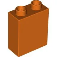 Duplo Brick 1 x 2 x 2 with Bottom Tube / Reddish Orange
