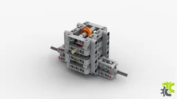 Compact 2-Speed Gearbox With Drive Axle (T-0002)