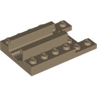 Lego Launcher, Spinner, Base 4 x 6 / Dark Tan