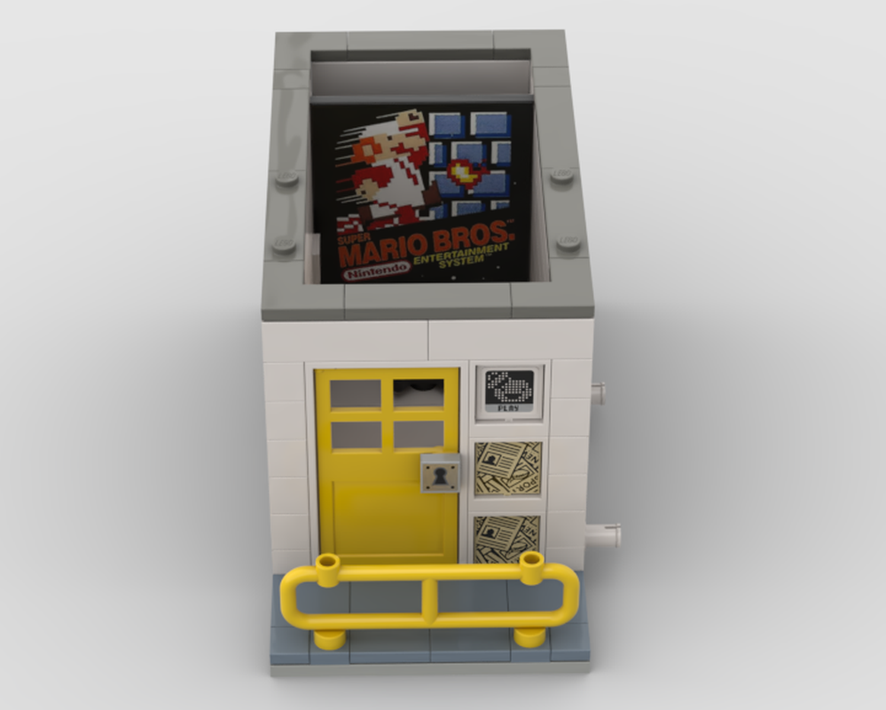 Lego Arkham recreation room