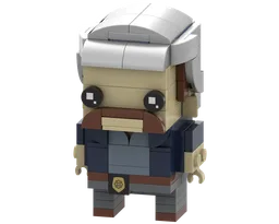 Watchmen Looking Glass Brickheadz