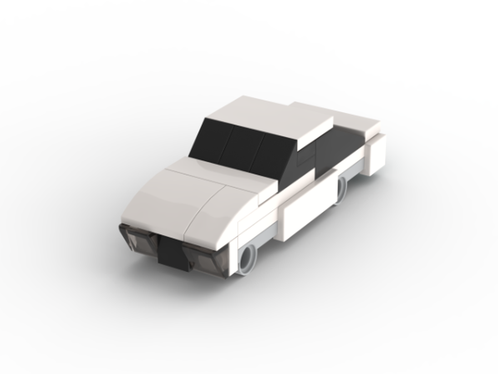 Lego 3 wide mustang