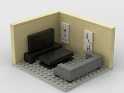 Lounge inside modern house