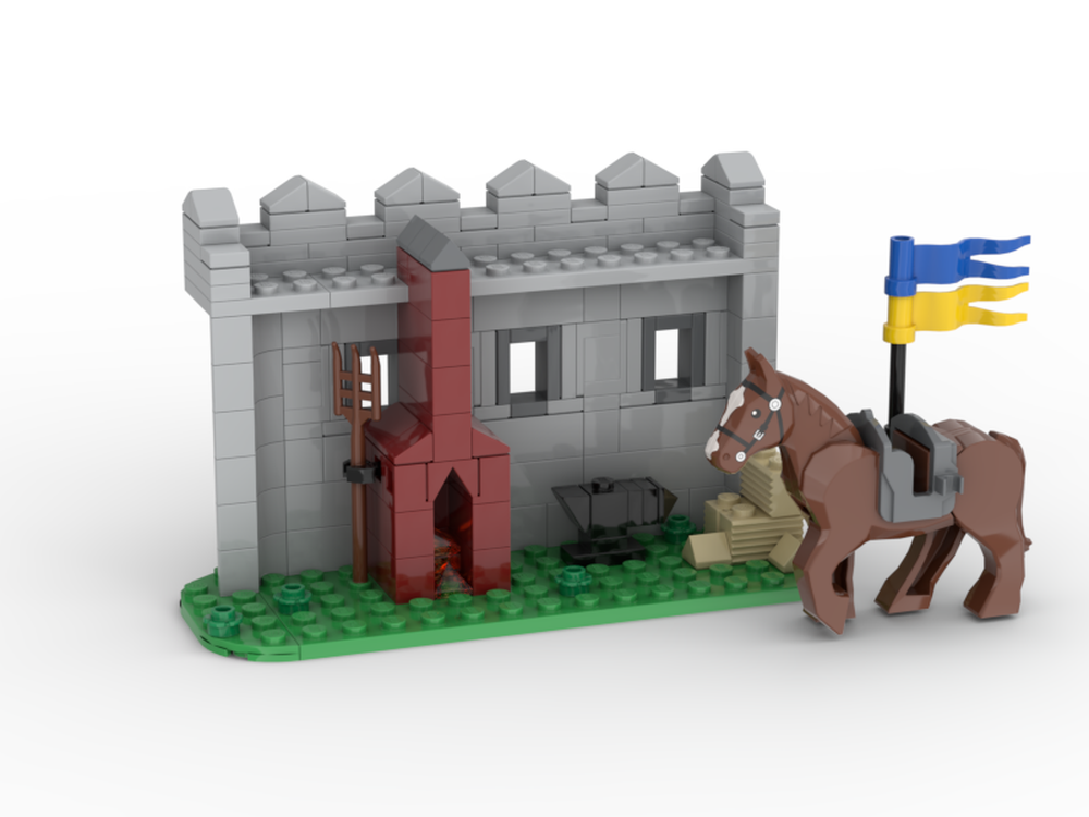 Lego 6040 Blacksmith Shop