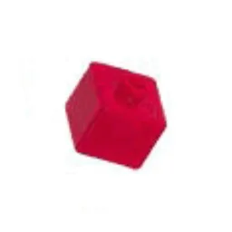Pen Bead, Square with Basketball Court, Scoreboard Print / Red