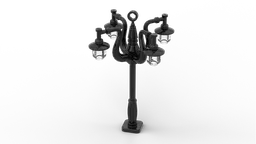 Five Gothic Street Lamp Styles