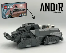 Imperial Riot Tank from ANDOR (75383 Alternate Model)