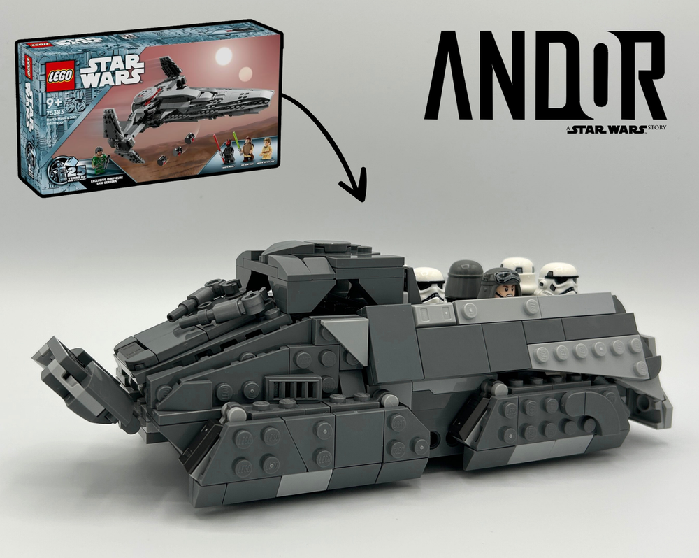 Lego Imperial Riot Tank from ANDOR (75383 Alternate Model)