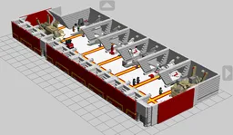 Battlestar Galactica hangar bay